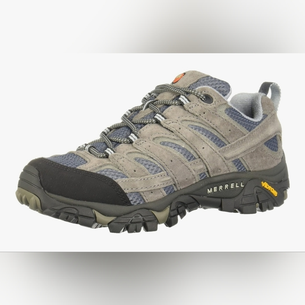 Merrell Moab 2 Vent Hiking Shoes Smoke And Blue Women's 7 NWT